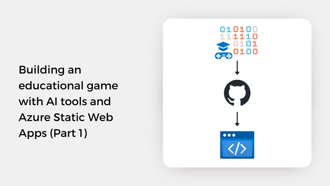 Building an educational game with AI tools and Azure Static Web Apps (Part 1)