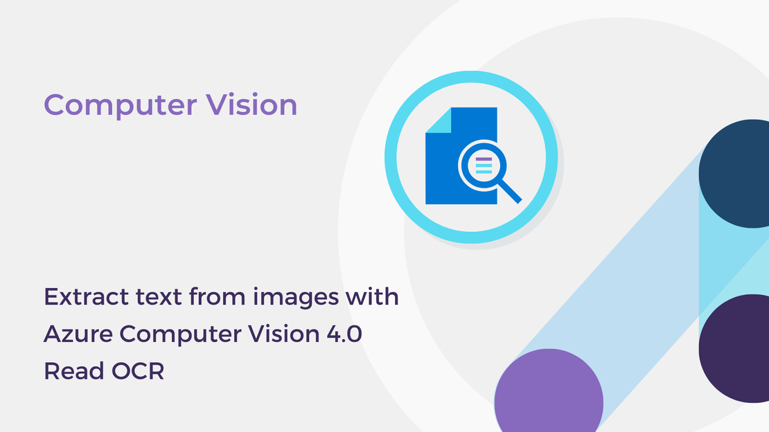 Extract text from images with Azure Computer Vision 4.0 Read OCR