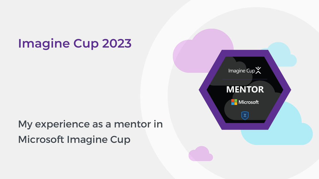 My experience as a mentor in Microsoft Imagine Cup